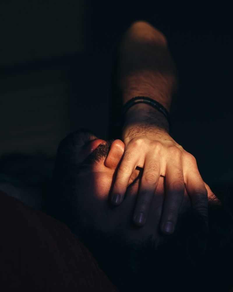 Woman addicted to opioids
